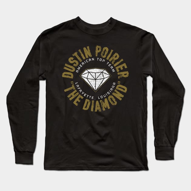 Dustin Poirier Long Sleeve T-Shirt by huckblade